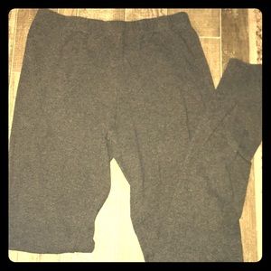 Gray leggings